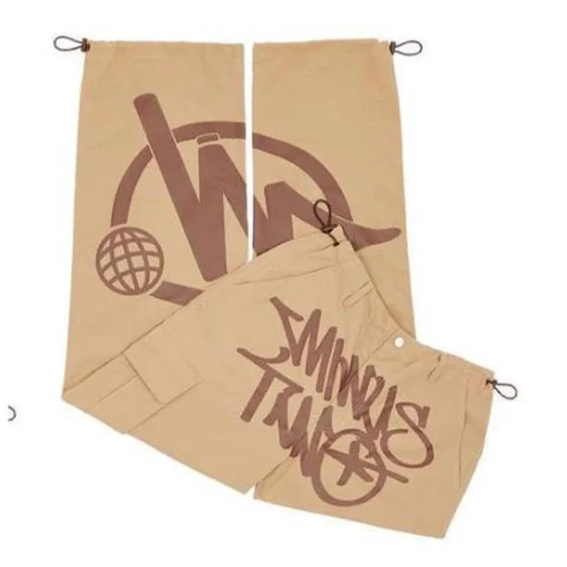 Two Cargo Y2k Casual 2023 Baggy Streetwear Sport Gym Jeans Ropa Men Clothing Pantalones Sweatpants Minustwo Pant Hombre