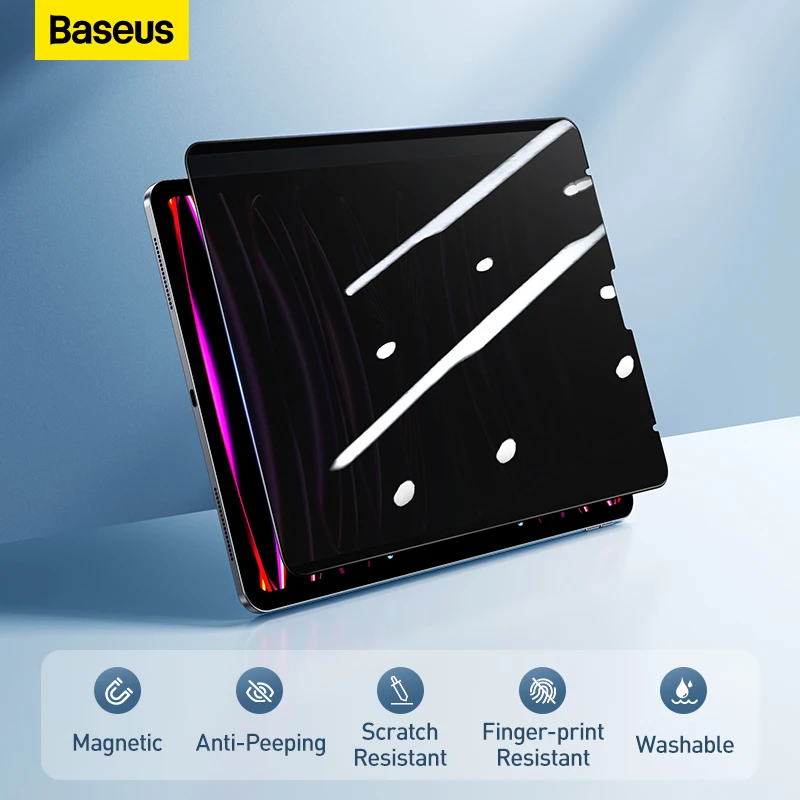 

Защитная пленка для планшета Baseus для Apple iPad 7 8 9 Pad Pro Air 2018 2020-2022 11 12,9 дюймов 10-го поколения