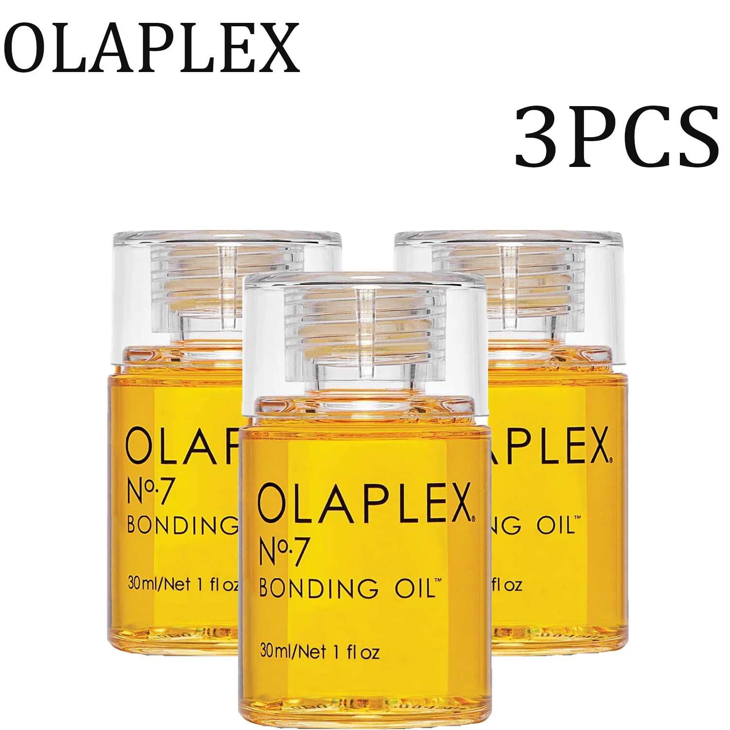 

Olaplex 3PCS No.7 Hair Essential Oil Anti-high Temperature Repair Oil Hair Nursing Bonding Conditioner Smooth Hair Care 30ML