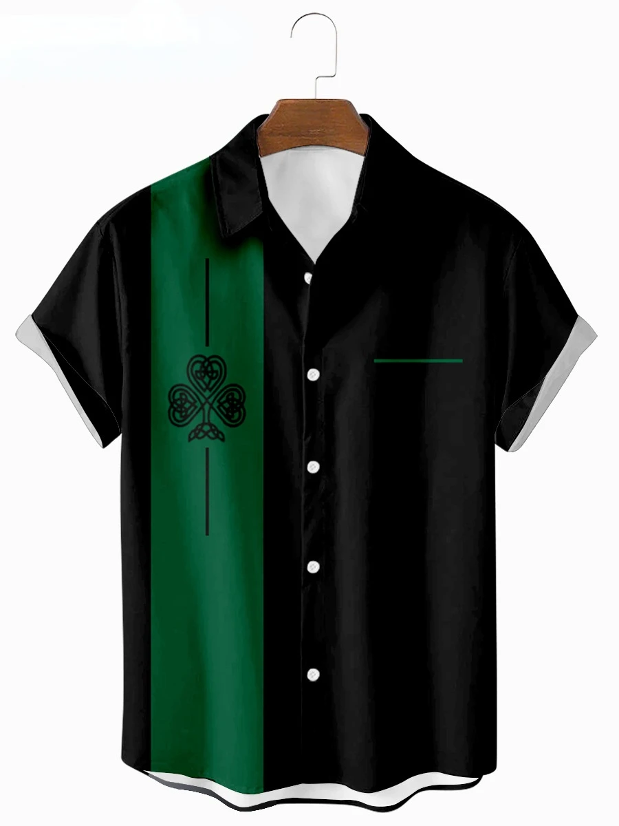 2022 летнее платье больших размеров Мужская футболка с 3D принтом рубашка коротким