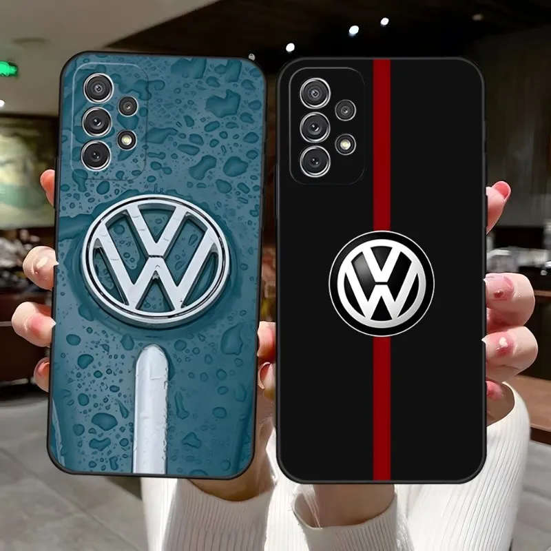 

Volkswagen VWD Car Phone Case Luxury Design For Samsung Galaxy S23 S21 S10 S30 S20 S22 S8 S9 Pro Plus Ultra Fe Covers
