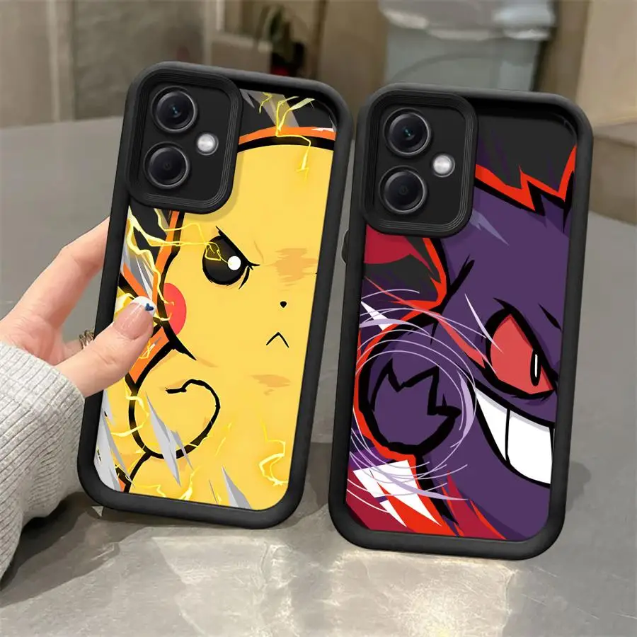 Cartoon Poke_mon Phone Case for Redmi Note 10 12 13 4G 5G 10S 10Pro 11 11S Pro4G 13ProPlus5G 12S Matte
