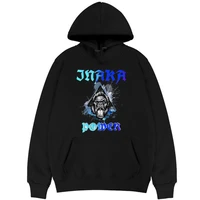top men women inaka power ape monkey graphic print hoodie regular mens ulzzang eu size oversized hoodies man hip hop sweatshirt