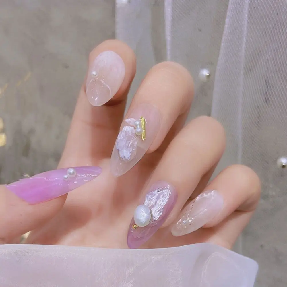 Оболочка искусственная оболочка Блестки для ногтей 3D украшения дизайна