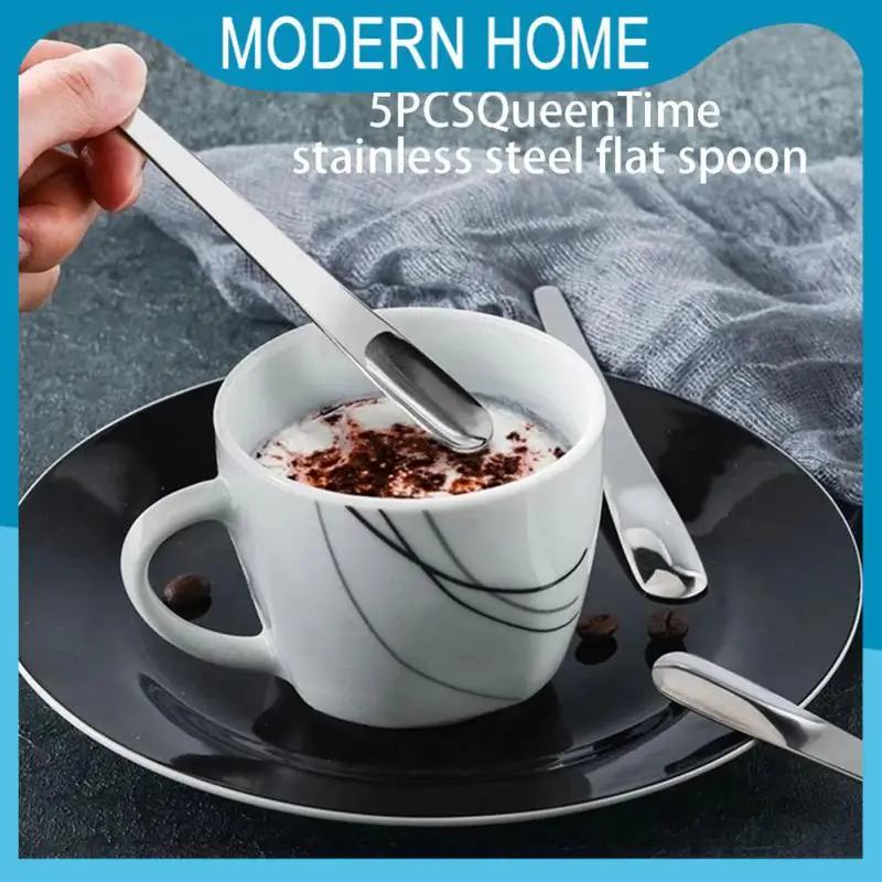 

Tableware Bead Scoop Mixer Stirring Bar Stainless Steel Ice Cream Spoons For Dinner Ice Cream Dessert Watermelon Coffee Scoops