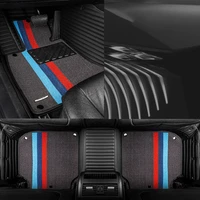 2022 high quality customized car floor mat is suitable for 2000 2022 bmw 3 3gt 2022 ix3 luxury waterproof mat