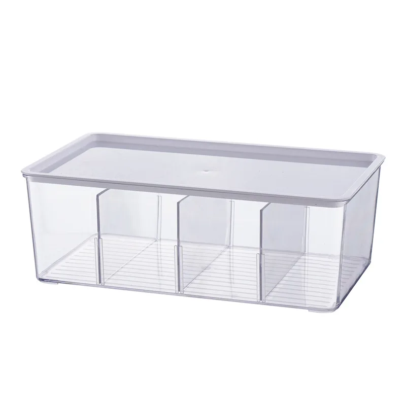 

Transparent Student Desktop Compartmentalized Cosmetic Organizer Multifunctional Sundry Box Storage Lid