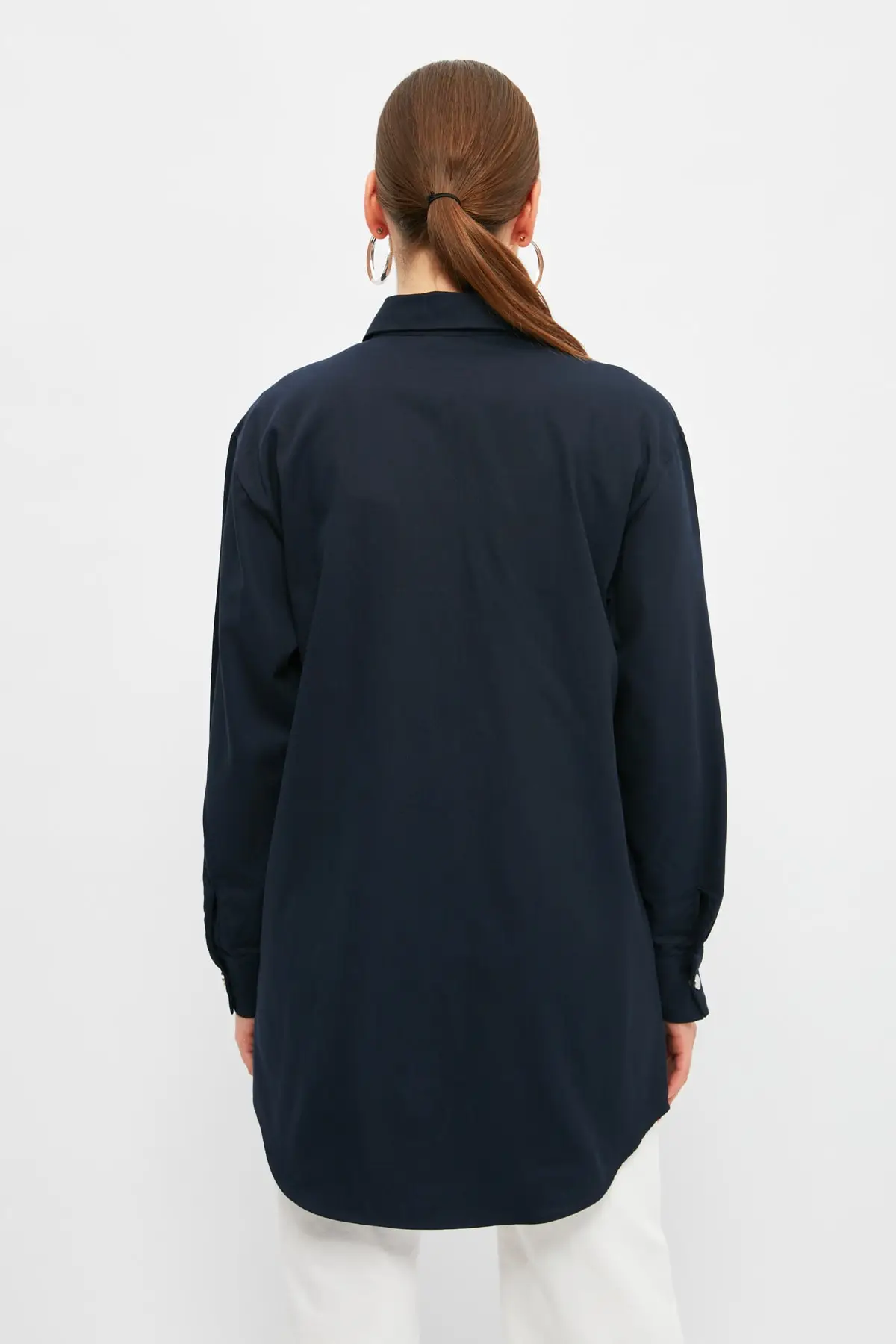 

Trendyol Shirt Collar Tunic TCTSS21TN0418
