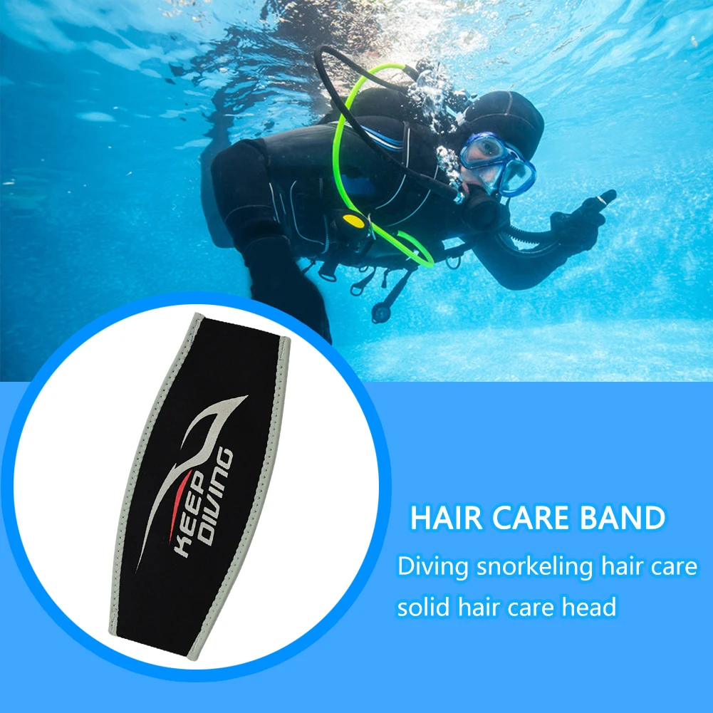 Неопреновая Маска для подводного плавания и дайвинга ремешок удобная мягкая