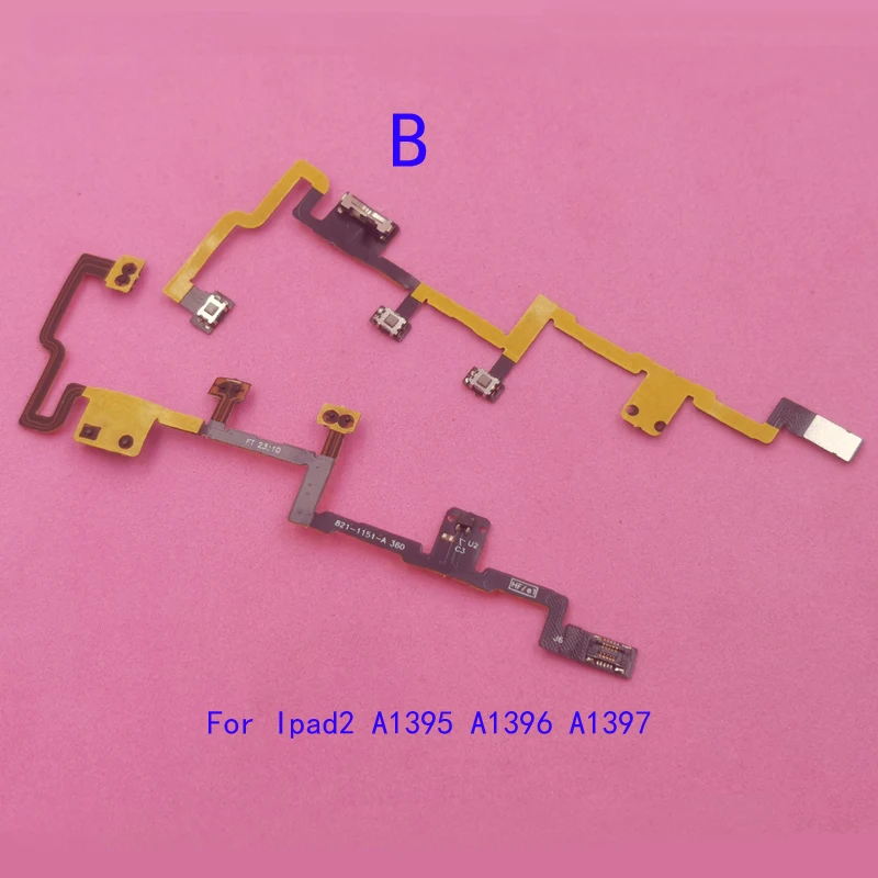

Volume Mute Power ON OFF Button Key Flex Cable for iPad 4 3 2 ipad4 ipad3 ipad2 A1459 A1458 A1460 A1395 A1396 A1397 A1430 A1416