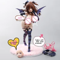 24cm lilith anime girl figure model figurine hentai sexy anime figure native mataro pink cat collection toy doll gifts for adult