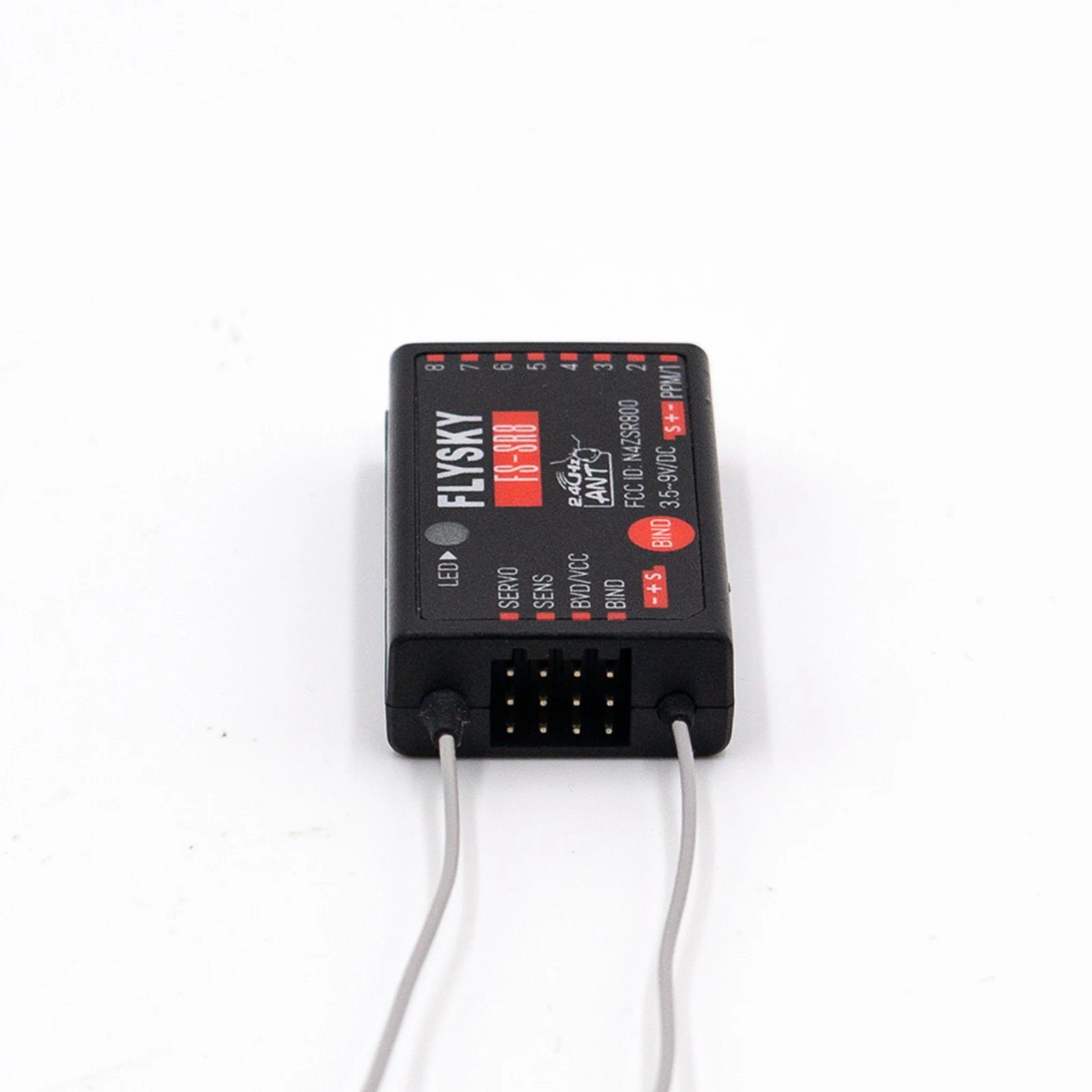 FS-SR8 2.4GHz ANT 8 Channel Mini Receiver Remote Controller For RC Car Boat Airplane Helicopter FPV Drone FS-ST8 Radio TransmitterДистанционный контроллер мини-приемник ANT 8 Channel 2,4 ГГц FS-SR8 для RC-машин, лодок, самолетов, вертолетов, FPV-дронов с 
