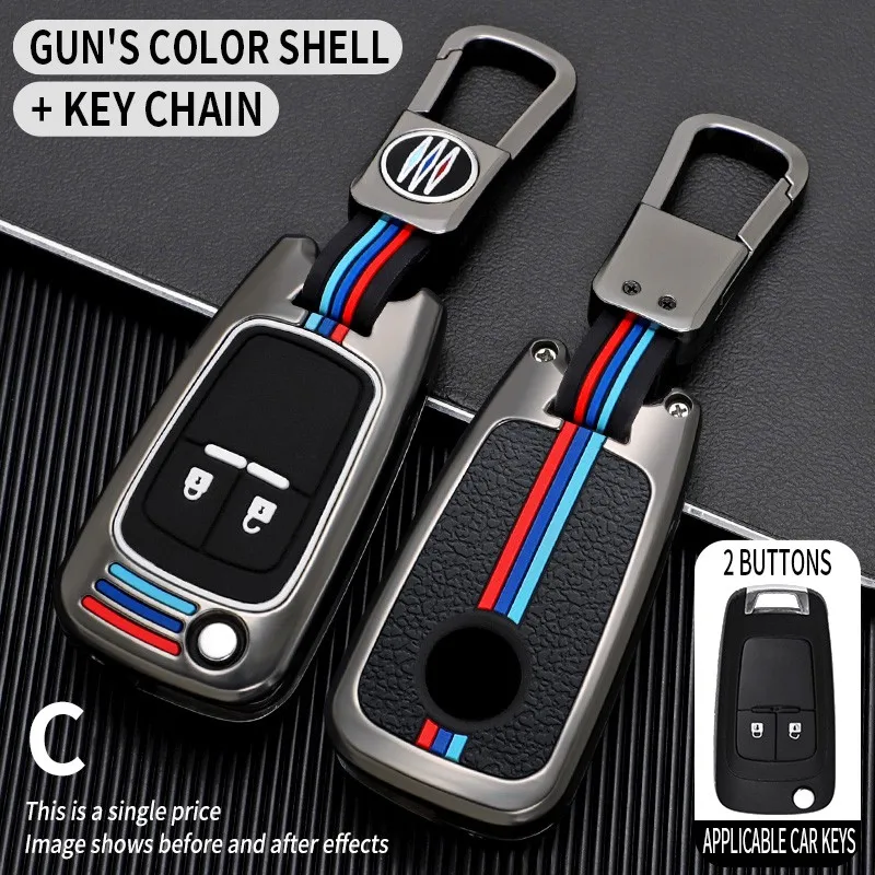 Car Remote Key Case Cover Shell Fob For Buick Chevrolet Cruze Aveo Trax Opel Astra Corsa Meriva Zafira Antara J Keychain |