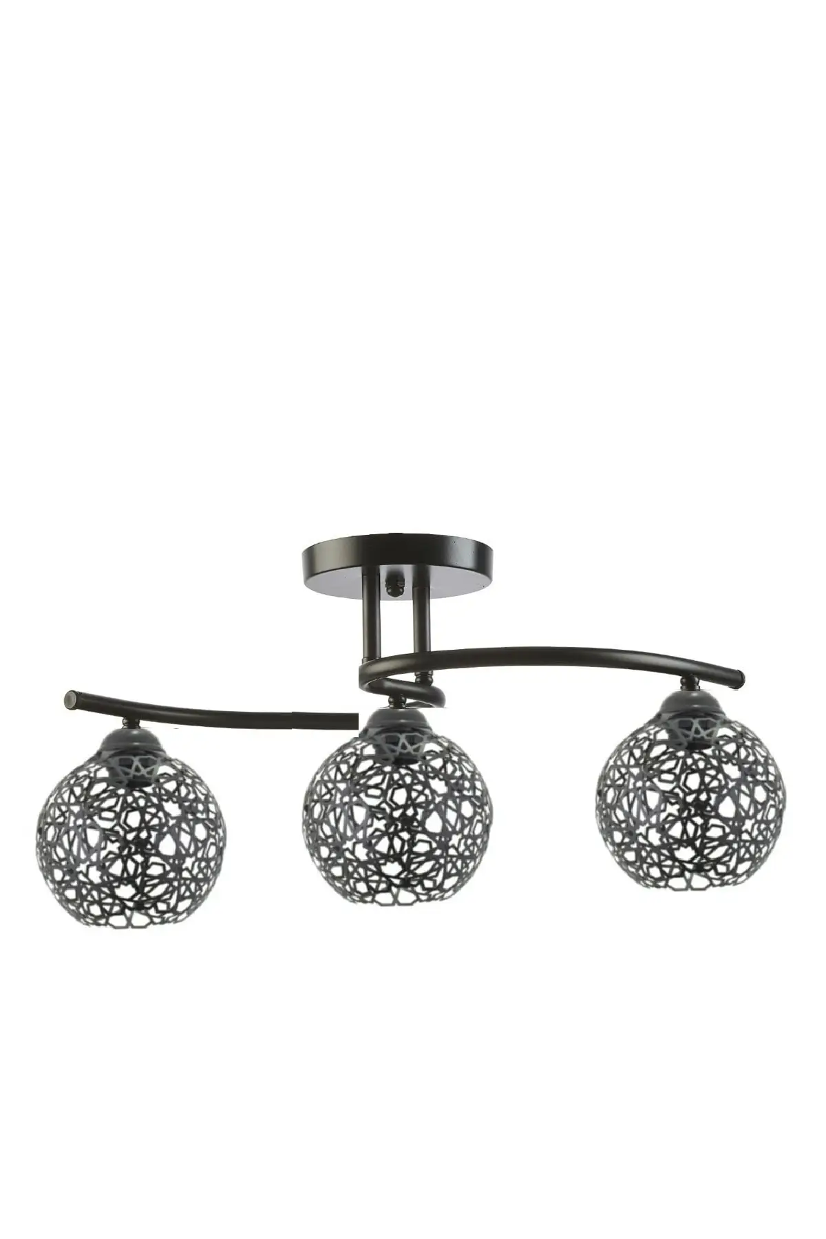 

S-образная современная люстра Selcuklu Motif Plafonier