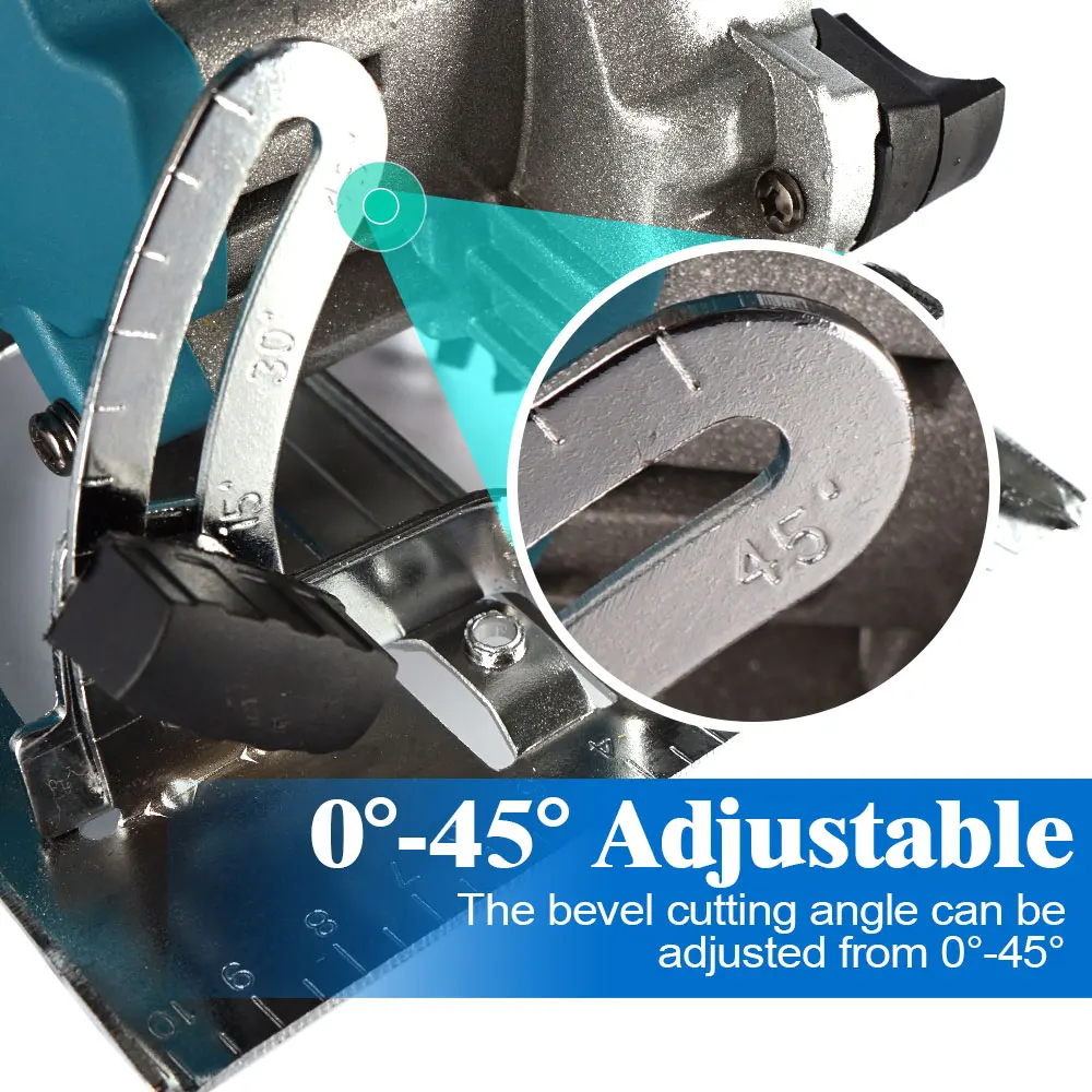 10800 об/мин 125 мм бесщеточная электрическая циркулярная пила Беспроводная