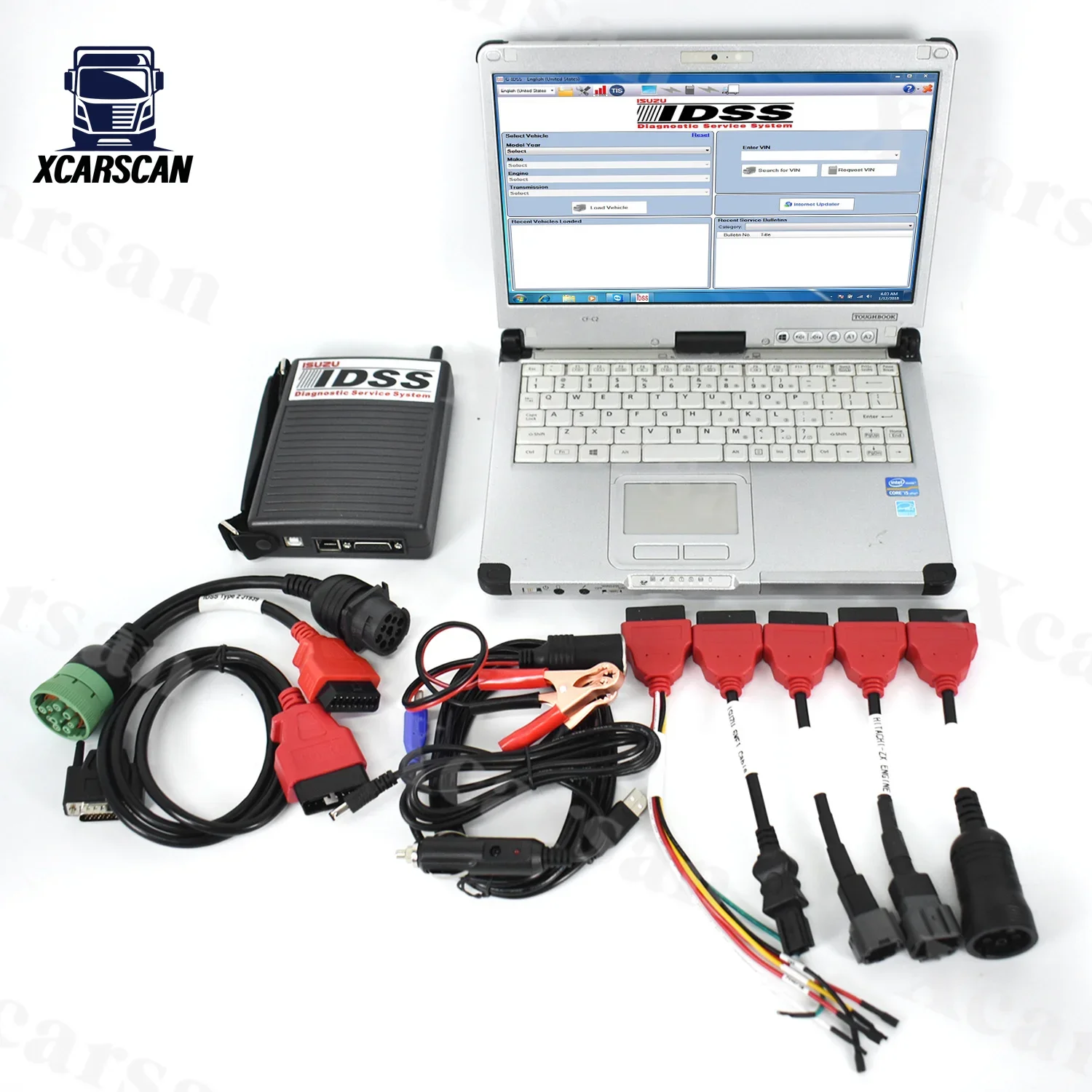 Ноутбук CFC2 для ISUZU IDSS III диагностический инструмент дизельного двигателя G-IDSS E-IDSS