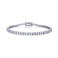 messi jewelry moissanite necklacebracelet luxury 925 sterling silver 100 diamond tester ladiesmen classic tennis chain style