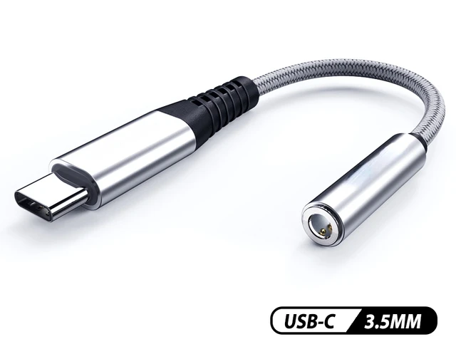 

Usb Type C To 3.5mm Aux Adapter Headphone Adapter Usb-C Jack Audio Cable for Oneplus 8t 8 S20 Plus Ultra Google Pixel 5