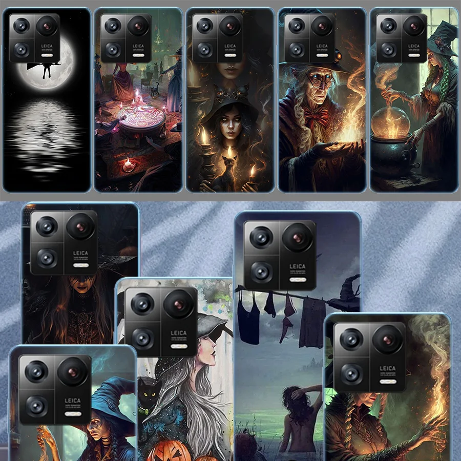 Чехлы Witch Magic для телефона Xiaomi Mi 13 12 12T 12X 11 Ultra 11T 11i 10 Lite 10T Pro 9 9T 8 CC9E 6X 5X A3 A2 A1 мягкий