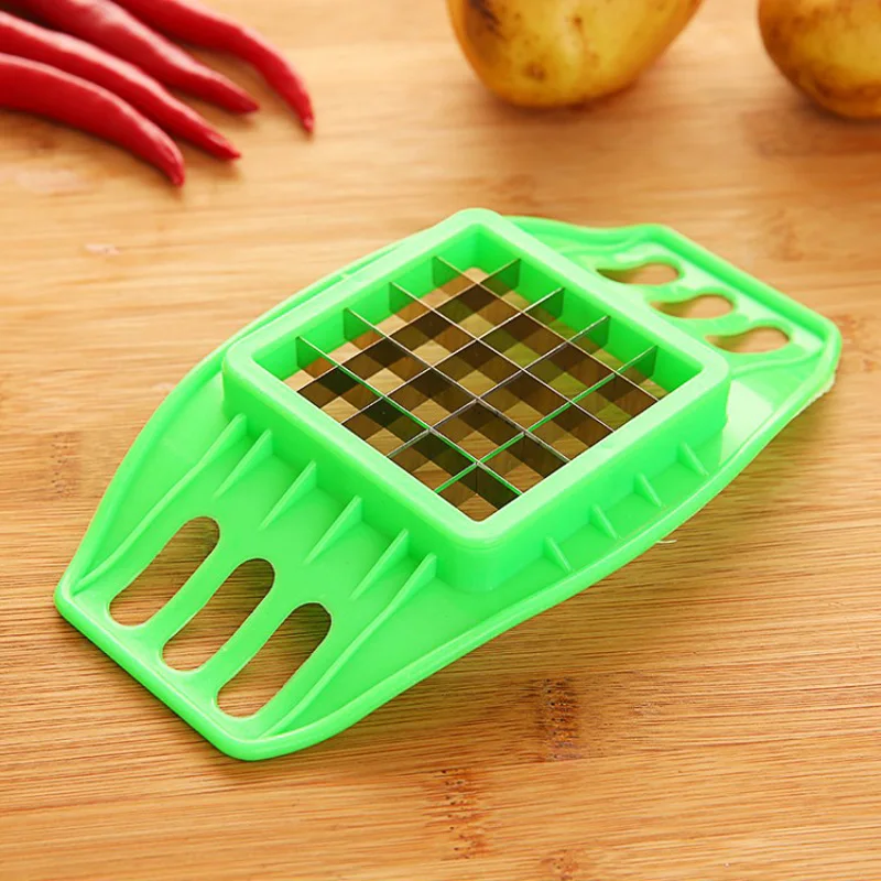 Stainless Steel Vegetable Potato Slicer Cutter Chopper Chips Making Tool Cutting Fries Kitchen Accessories Gadgets |