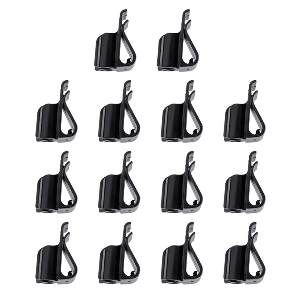 

14pcs Golf Putter Clip Small Putting Poles Clips Pole Holder Standing Shelf Storage Mount Simple Bag Organizer