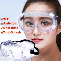hd clear safety goggles anti wind anti dust anti fog eyewear protective goggle eyeglasses outdoor cycling wide viewing angle