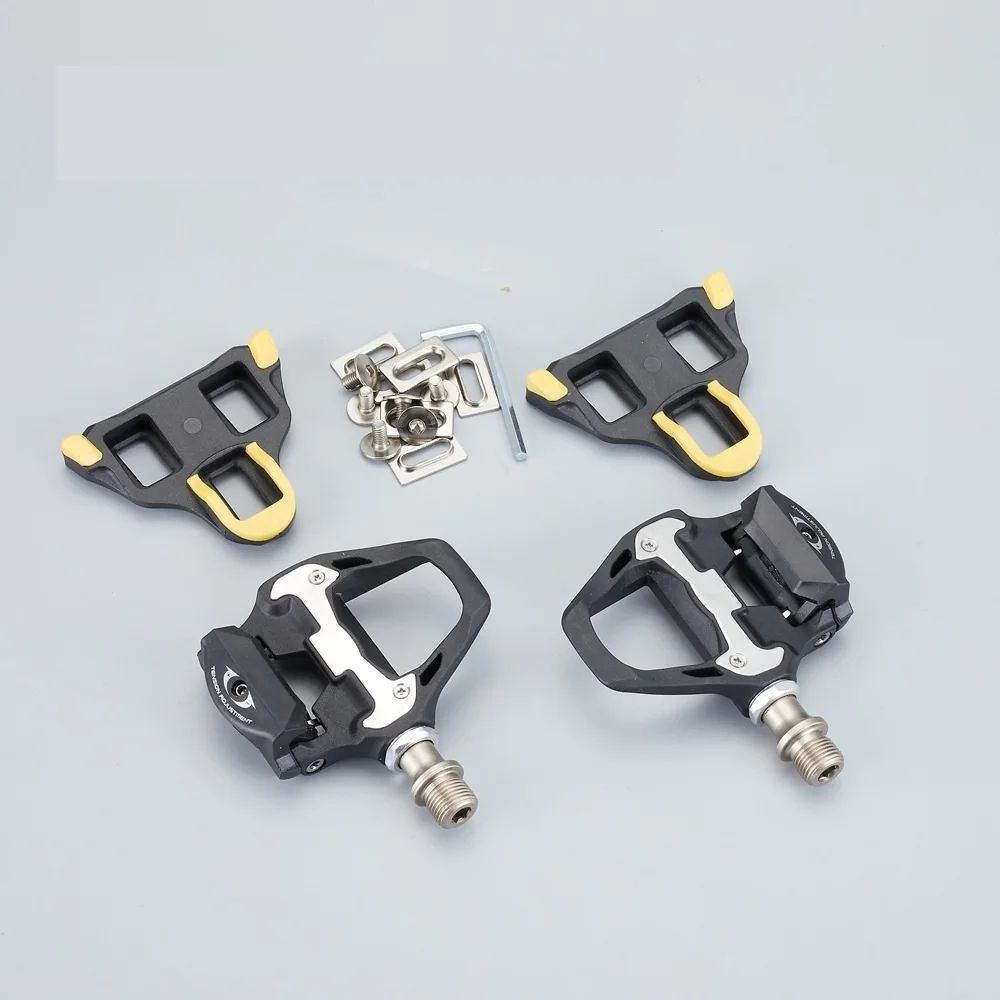 

Cycling Road Bike Bicycle Self-locking Pedals Ultralight nylon 2 Sealed Bearing Bicycle Pedal Bike Part Non Slip Pedal
