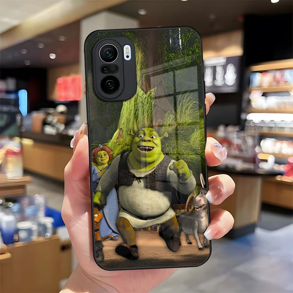 Чехол для телефона с рисунком S-Shreks Redmi 13 12 13c 12c Note Pro Plus 11 10 12s 9t 11s Задняя крышка из