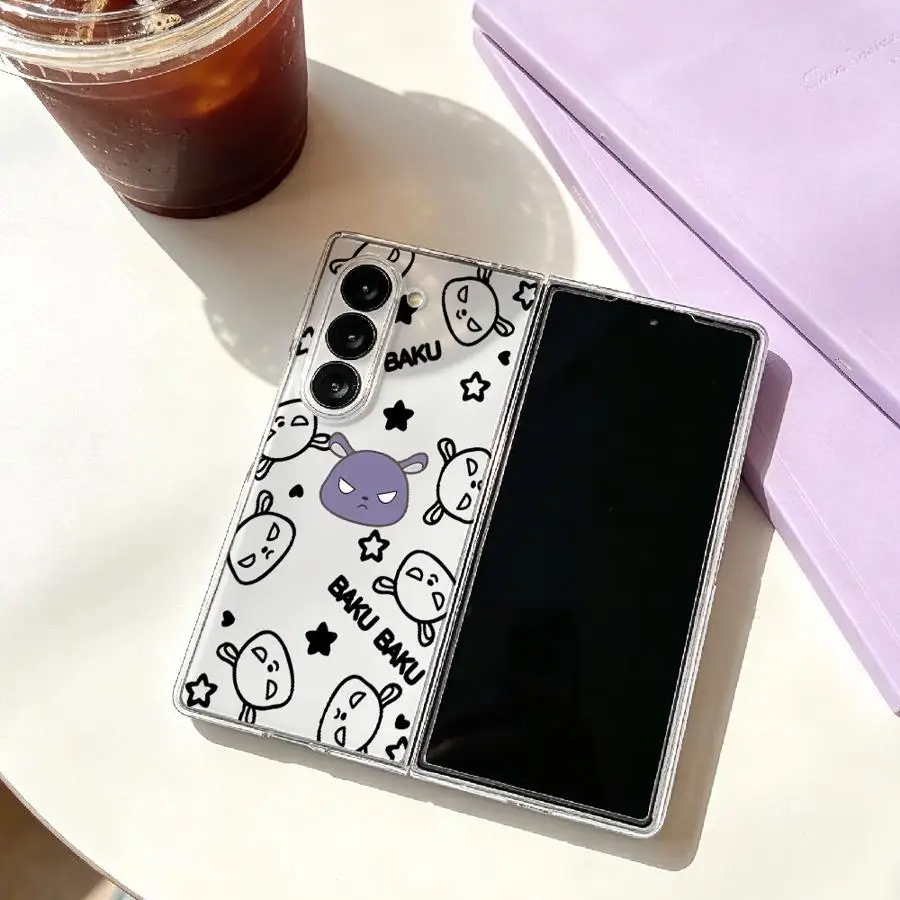Чехол для Samsung Galaxy Z Fold 7 6 5 4 3 Z Flip 7 6 5 4 3 Sanrio Kuromi (art.: 3920da4e2f82d) - 3920da4e2f82d