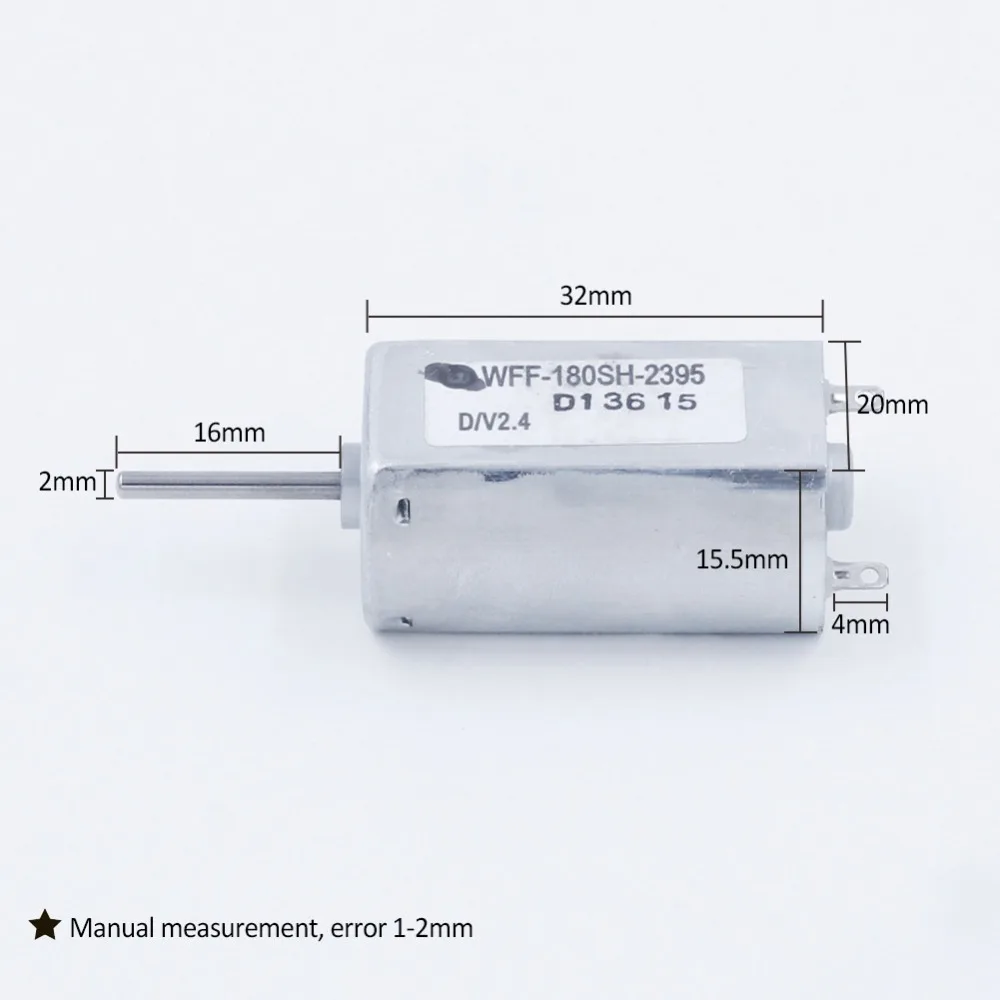 Длинная рукоятка 16 мм металлическая Бесшумная щетка для двигателя постоянного