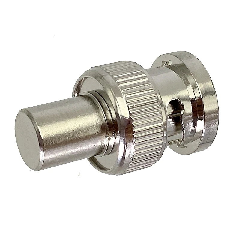 1Pcs Q9 BNC Loads Male Plug Coaxial Brass Resistor Terminator Dummy Load Impedance 50 Ohm&amp75 Ohm with Keychain Adapter - купить по