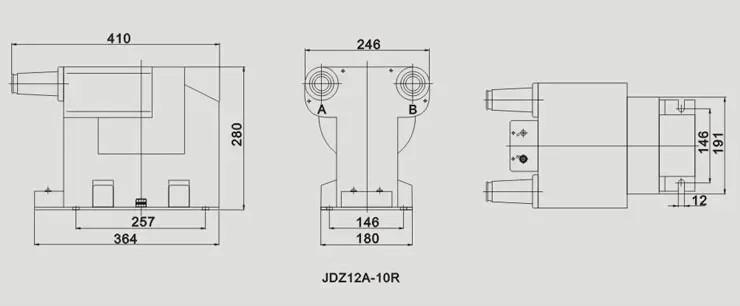 Потенциальный трансформатор 10кв (пт) Трансформатор тока высокого напряжения