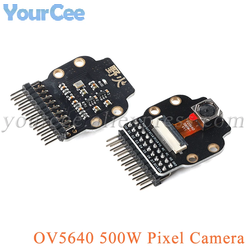

Модуль Пиксельной камеры OV5640 500 Вт с непрерывным автофокусом и драйвером STM32, Wi-Fi, идентификация QR-кода 2592x1944