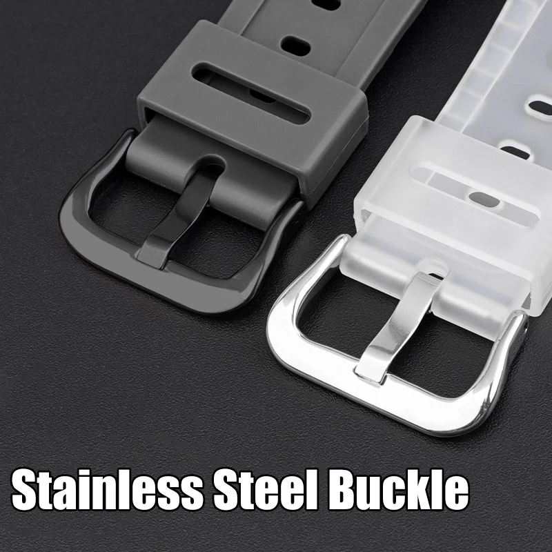 Ремешок для часов Casio G-SHOCK DW-6900 5600 GW-M5610 DW-5600E GA-2100 цветной резиновый ремешок из