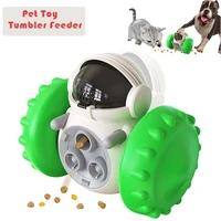 dog toys tumbler feeder cat puppy balance car pet products for large dogs exercise interactive feeding device cats accessories