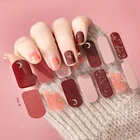 Наклейки для ногтей с полным покрытием, декоративные наклейки для ногтей, дизайнерские самоклеящиеся наклейки для ногтей