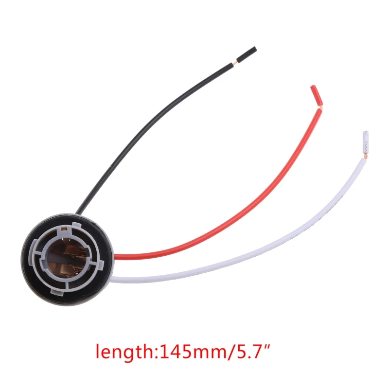 1157Цоколь для лампы P21/5W Патрон Автомобильная лампа Адаптер BAY15D Держатель