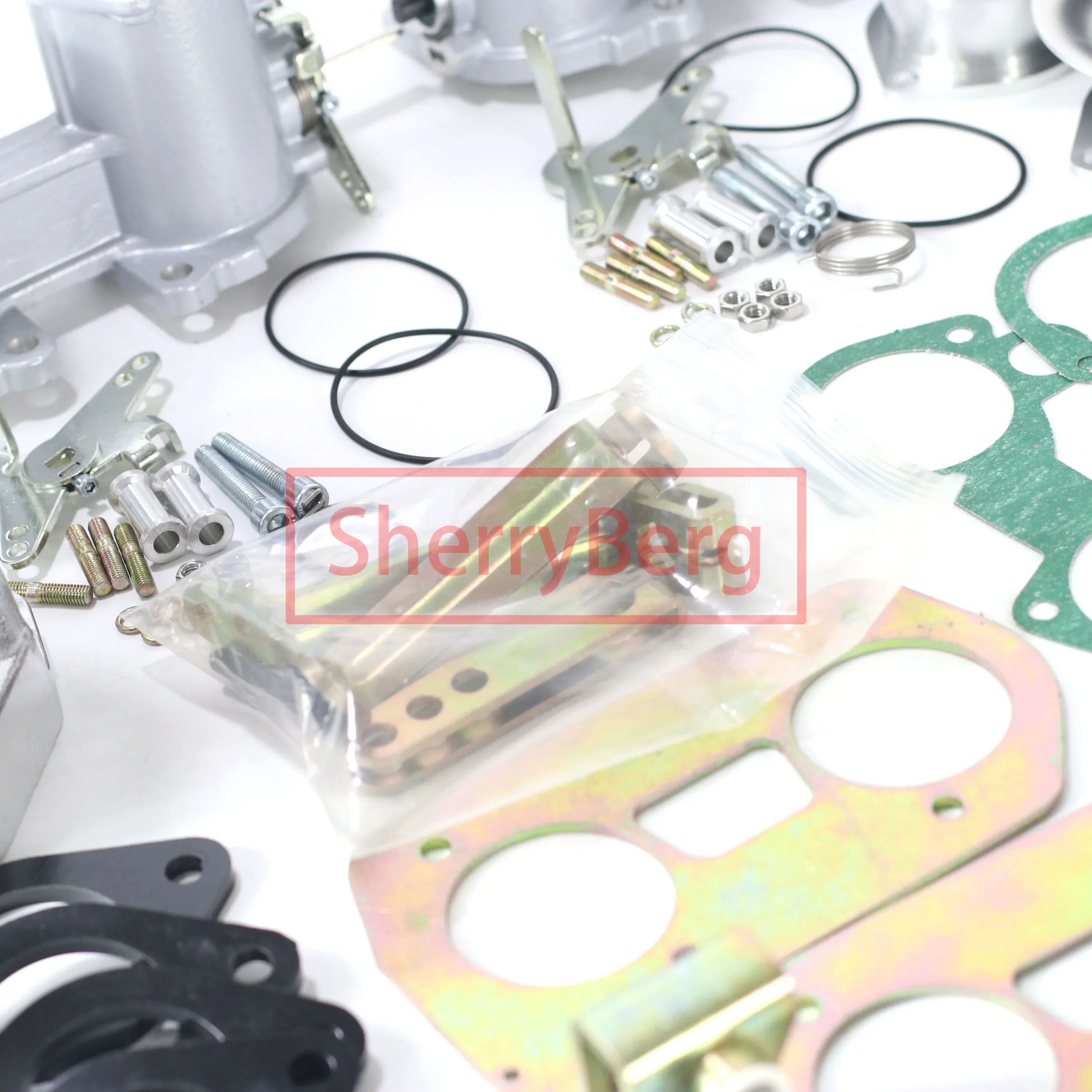 SherryBerg двойной корпус дроссельной заслонки 36/40/42/45/48/50/55 мм воздушные фильтры для