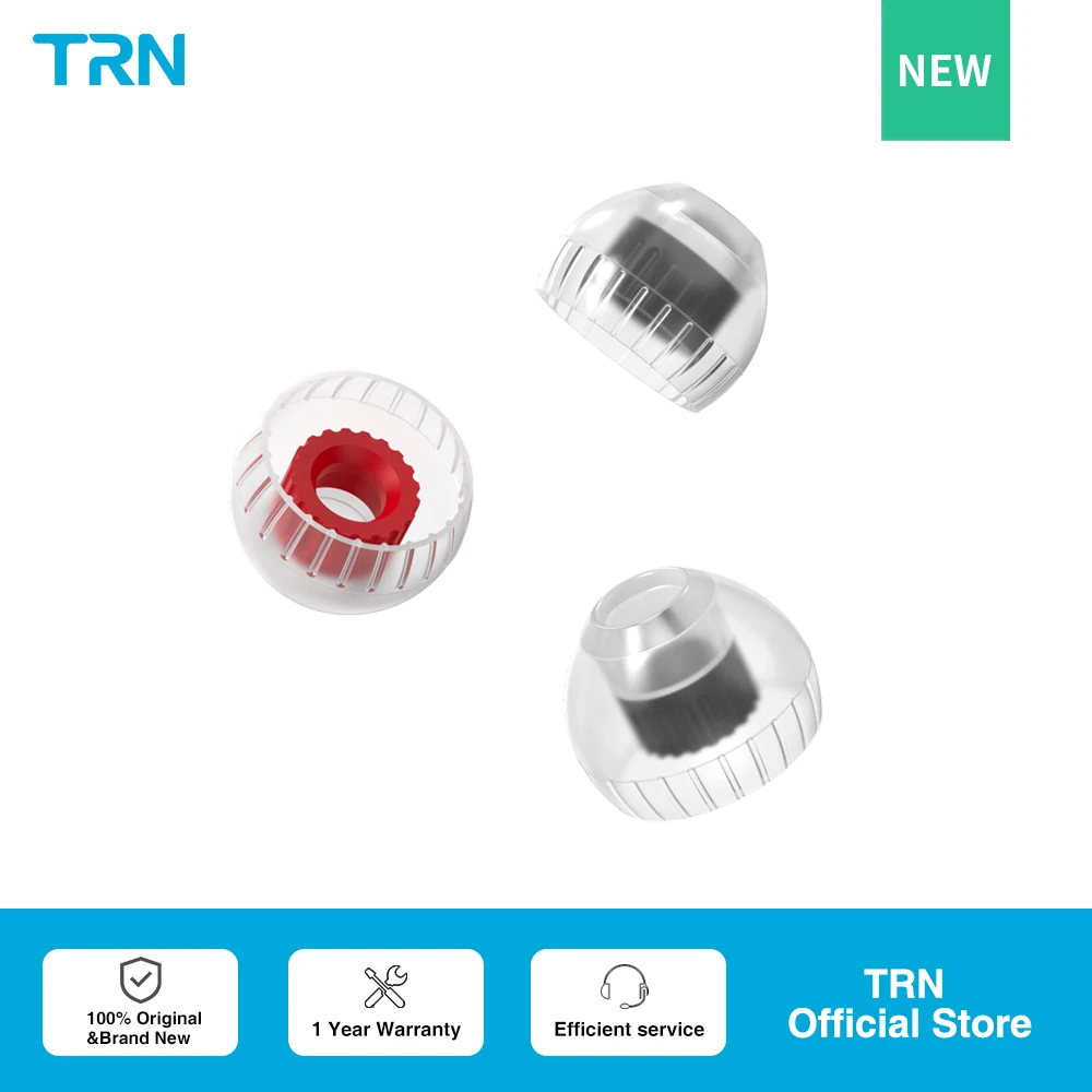 

TRN T Ear-Tips Silicone Eartips Double Support Structure Earphone 3 Pairs Headphone Headset Earbuds TRN MT3 Kirin BAX Xuanwu