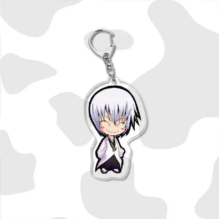 Новинка брелок для ключей из аниме отбеливатель фигурки косплея Aizen Sousuke Ulquiorra Cifer