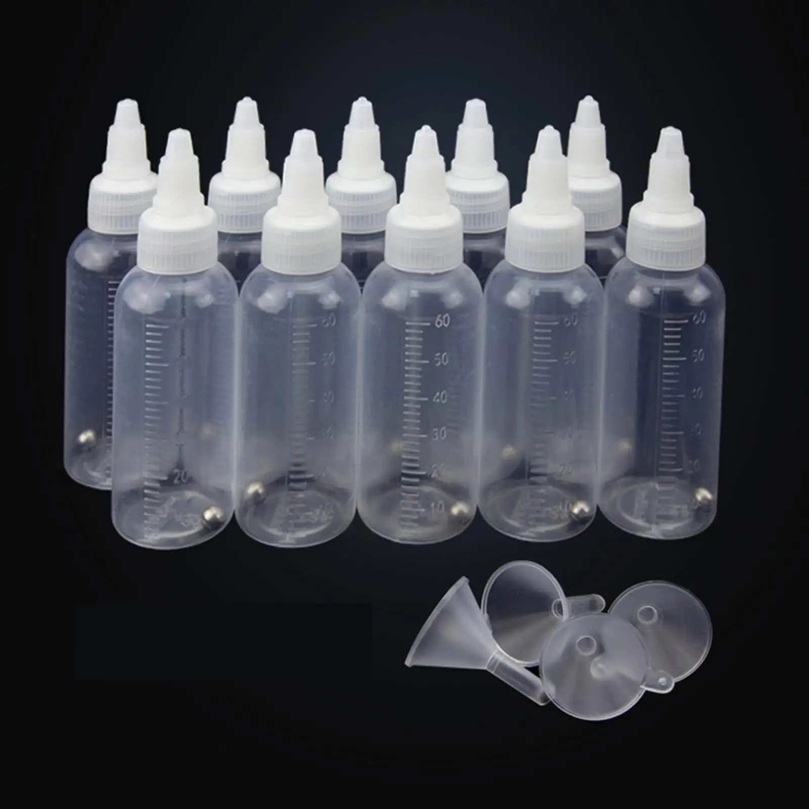 

10 шт., многофункциональная пустая бутылка-пульверизатор, 60 мл
