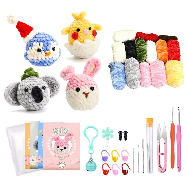 Полный Аккумулятор для начинающих Пингвин сделай сам кролик курица набор Wombat с