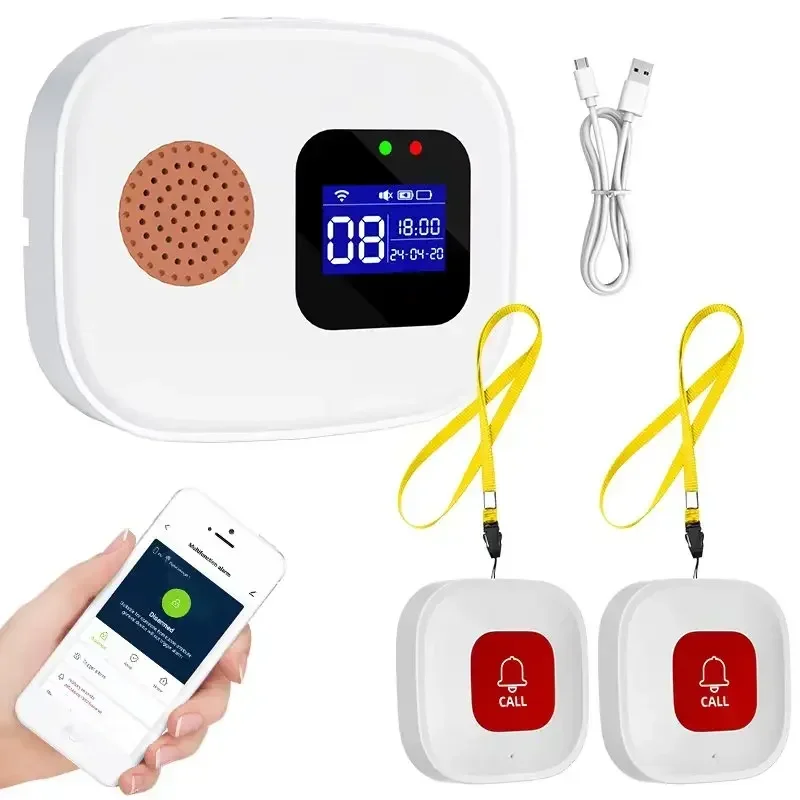 

Tuya SOS беспроводной пейджер CF100