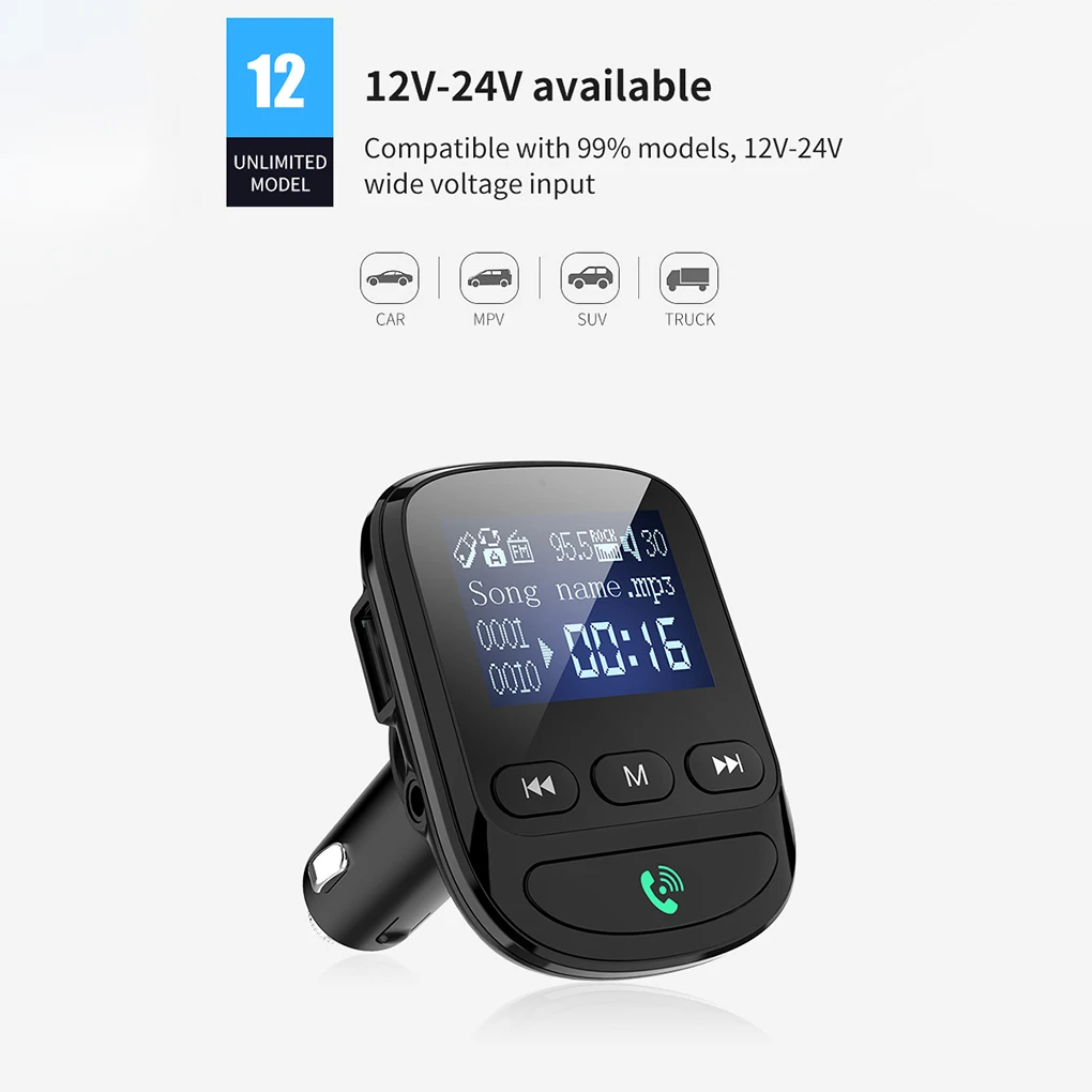 

MP3-плеер с поддержкой Bluetooth и быстрой зарядки