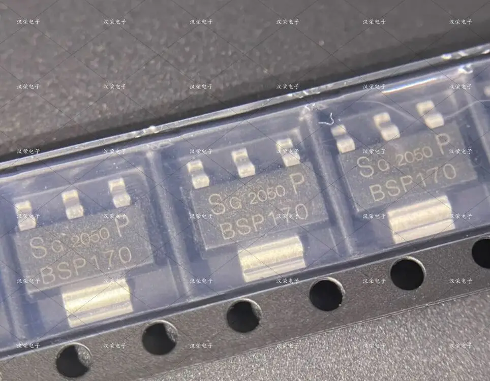 

10 шт./50 шт. новый оригинальный BSP170 BSP170P BS17O MOSFET P-CH 60V 1.9A SOT223