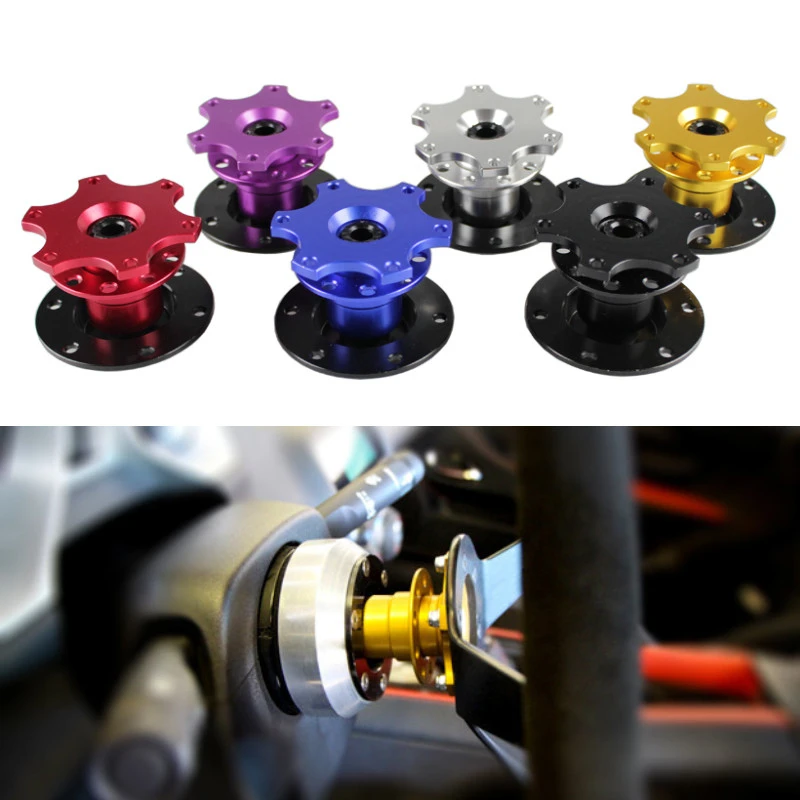 

Car Refitting Formula Steering Wheel Quick Disconnector High Adapter Racing Auto Quick Release Quick Disconnector