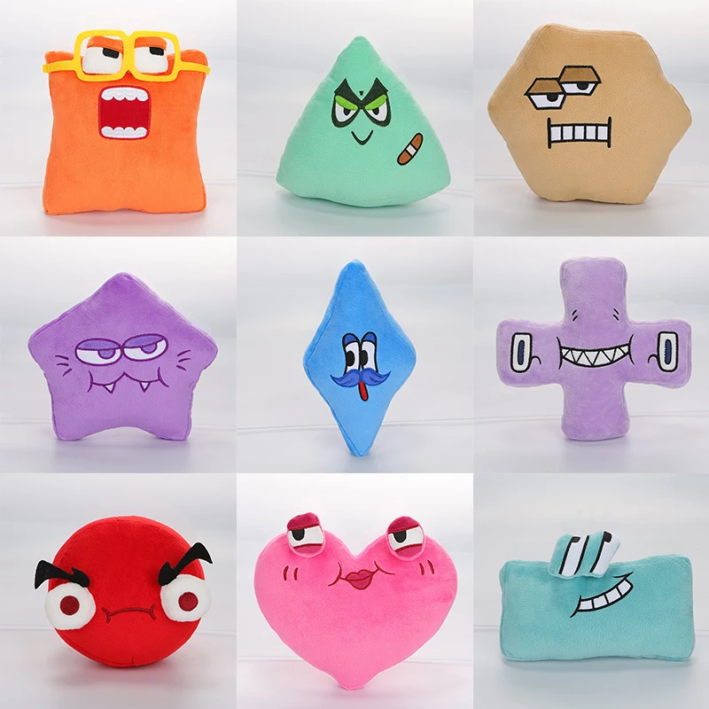 

Новые круглые и квадратные алфавиты, плюшевые игрушки, мягкие плюшевые игрушки, детское образование, подарок на день рождения