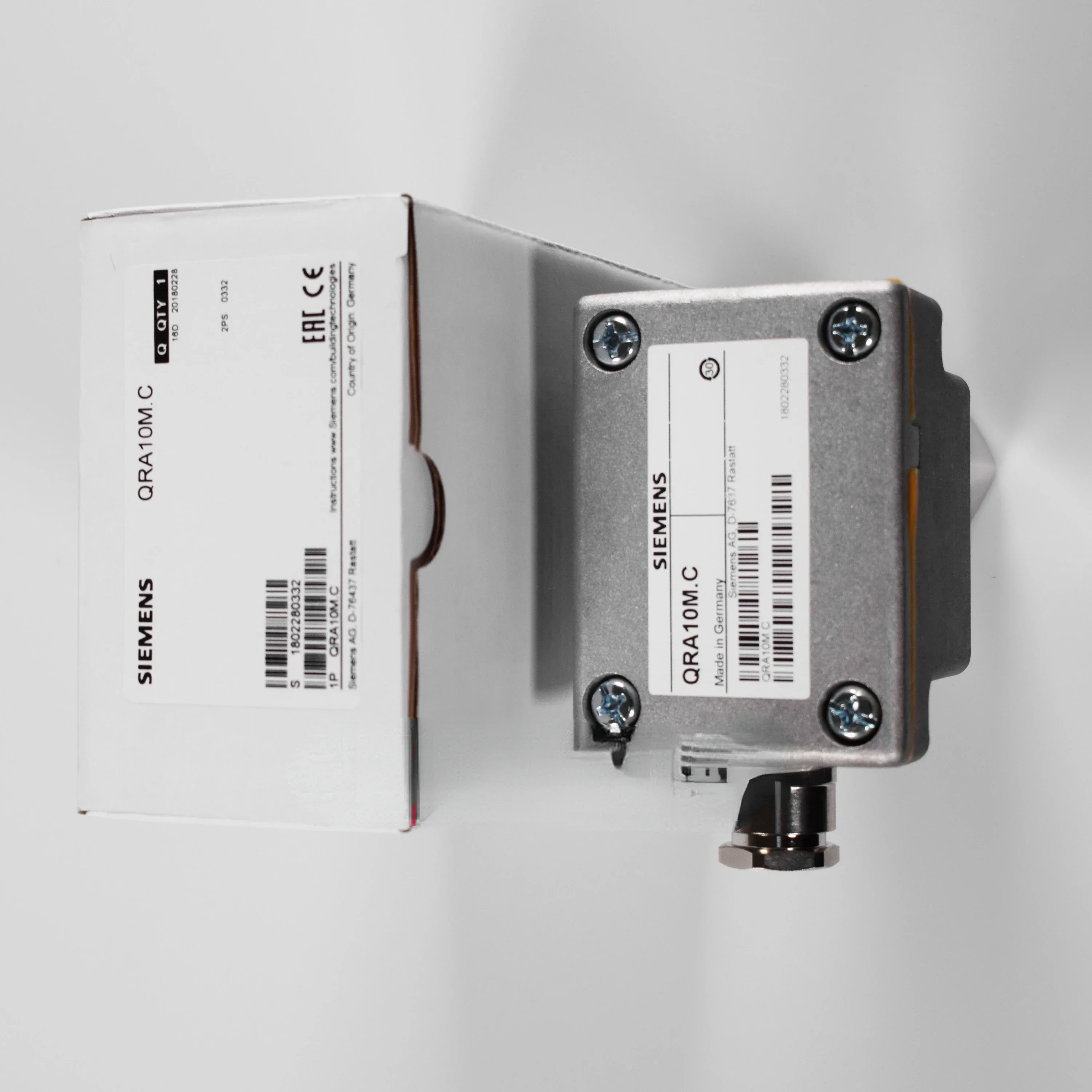 Датчик пламени QRA10.C импортный SIEMENS электрический глаз QRA10M. C QRA10.KC