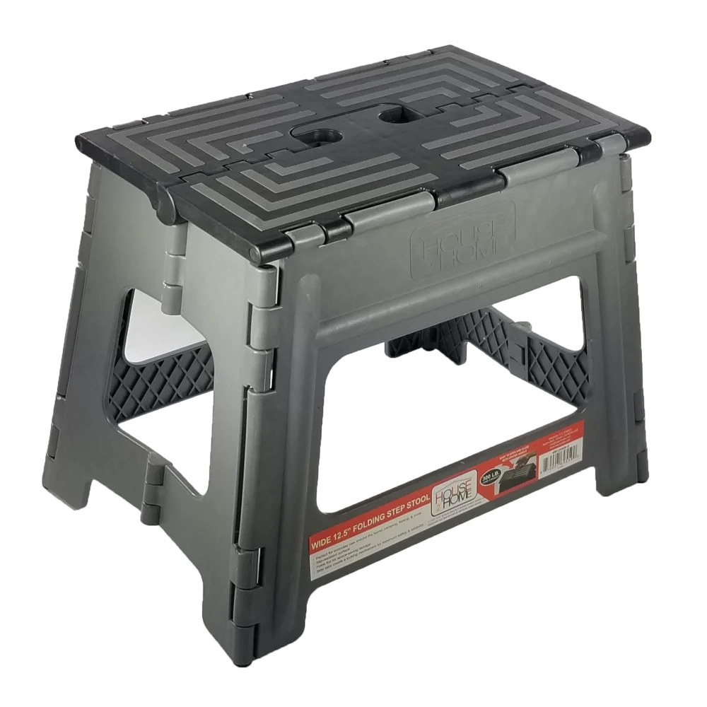 

Складной стул POPTOP Wide 12,5 дюйма, 1-ступенчатый, серый, быстрая доставка