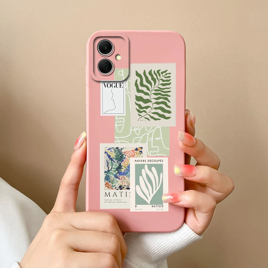 Чехол для Samsung Galaxy A05 A 05 противоударный чехол из жидкого силикона в мультяшном